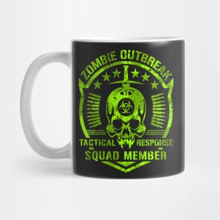 Zombie Outbreak Tactical Response Member Mug